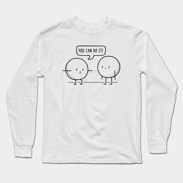 Simple Motivation Long Sleeve T-Shirt by rarpoint